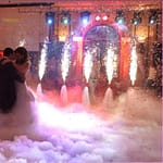 Γαμήλια γιορτή & εφέ καπνού με ξηρό πάγο